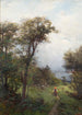 Una ragazza della Dalarna sulla strada - Severin Nilsson — vista dell’opera