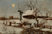 Cottages sous la neige - Seweryn Bieszczad — vista dell’opera