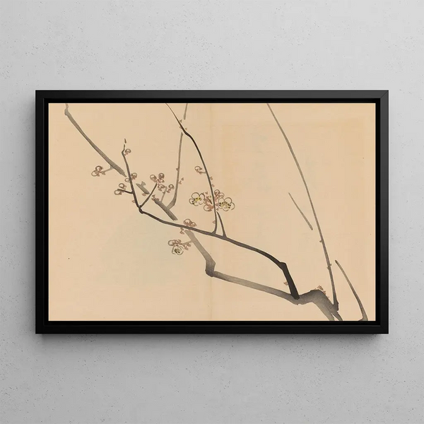 Zeshin iboku tairyukyo gafu Pl01 - Shibata Zeshin — quadro incorniciato alla parete