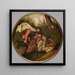 Se i ciechi guidano i ciechi, entrambi cadranno nel fosso - Pieter Brueghel il Giovane — presentazione a parete dell’opera