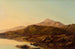 Un lago di montagna al crepuscolo - Sidney Richard Percy — vista dell’opera