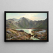 Llanberis, nel nord del Galles - Sidney Richard Percy — quadro incorniciato alla parete