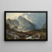 Snowdon depuis Y Foelberfedd - Sidney Richard Percy — quadro incorniciato alla parete