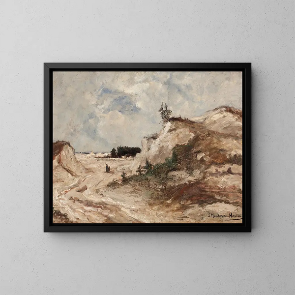 paesaggio con pini - Sientje Mesdag van Houten — quadro incorniciato alla parete