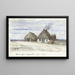 Vœux del Capodanno con fattoria - Sientje Mesdag van Houten — quadro incorniciato alla parete