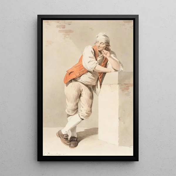 Paysanne bernoise - Sigmund Freudenberger — quadro incorniciato alla parete
