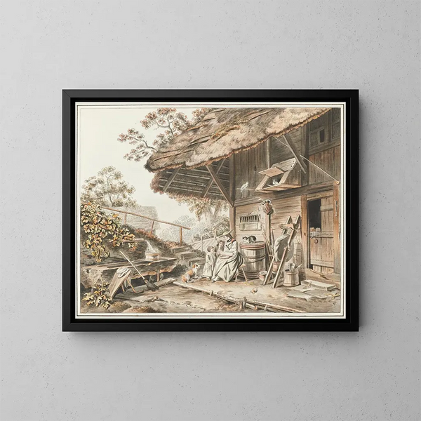 La Bonne Mère - Sigmund Freudenberger — quadro incorniciato alla parete