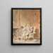 L'ora felice - Sigmund Freudenberger — quadro incorniciato alla parete