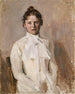 Ritratto di Valborg Nicolaysen, la sorella degli artisti - Signe Scheel — vista dell’opera