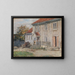 Le manoir des morts à Toten - Signe Scheel — quadro incorniciato alla parete