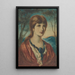 Portrait d'une jeune femme - Simeon Solomon — quadro incorniciato alla parete