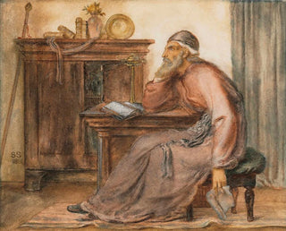 Le Voyant - Simeon Solomon — vista dell’opera