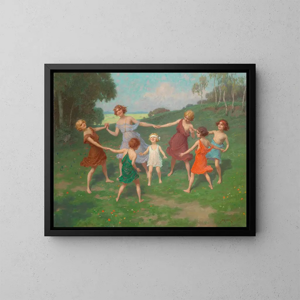 Vache aveugle - Simon Glücklich — quadro incorniciato alla parete