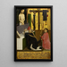 La Messe de Saint Grégoire - Simon Marmion — quadro incorniciato alla parete