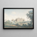 Le Château de Chambord visto da sud-ovest - Simon Mathurin Lantara — quadro incorniciato alla parete