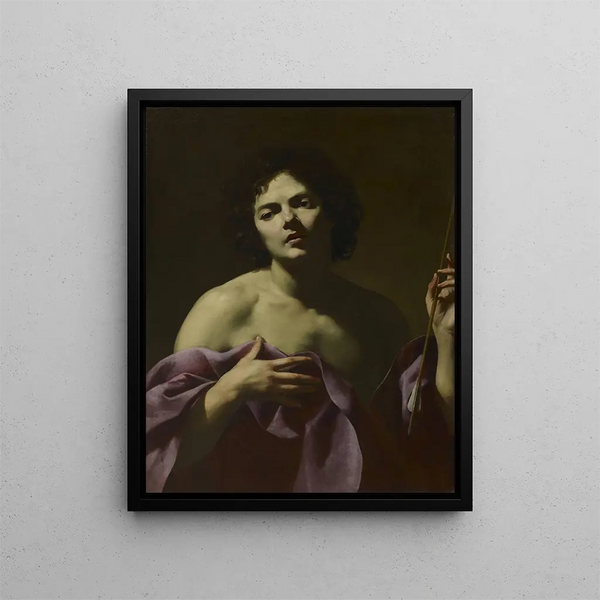 San Sebastiano - Simon Vouet — quadro incorniciato alla parete