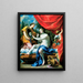La Toilette de Vénus - Simon Vouet — quadro incorniciato alla parete
