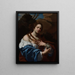 Virginia da Vezzo, l'épouse dell'artista nel ruolo di Maddalena - Simon Vouet — quadro incorniciato alla parete