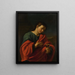 San Giovanni Evangelista — Simone Cantarini — quadro incorniciato alla parete