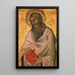 Saint André - Simone Martini — quadro incorniciato alla parete