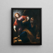 La liberazione di San Pietro - Simone Pignoni — quadro incorniciato alla parete