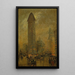 Le Flatiron à New York - Sir Alfred East — quadro incorniciato alla parete