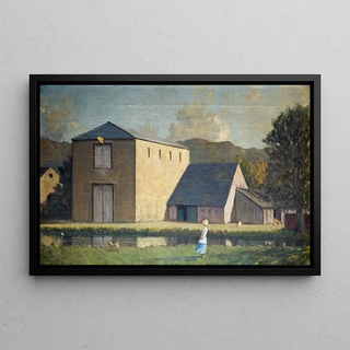 Sir Charles John Holmes - A Warehouse.webp