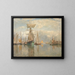 Venezia in barca - Sir David Murray — quadro incorniciato alla parete