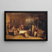 Saisie per affitto - Sir David Wilkie — quadro incorniciato alla parete