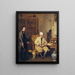 La lettre di presentazione - Sir David Wilkie — quadro incorniciato alla parete