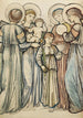 Anges et enfants - Sir Edward Coley Burne-Jones — vista dell’opera