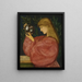 Astrologia - Sir Edward Coley Burne-Jones — quadro incorniciato alla parete