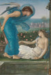 Cupidon et Psyché - Sir Edward Coley Burne-Jones — vista dell’opera