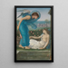 Cupidon et Psyché - Sir Edward Coley Burne-Jones — quadro incorniciato alla parete