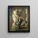 Pygmalion e l’immagine, L’anima raggiunta - Sir Edward Coley Burne - Jones — quadro incorniciato alla parete