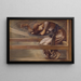 La Série de la Rose Églantine Studio per La Corte del Giardino - Sir Edward Coley Burne-Jones — quadro incorniciato alla parete