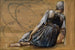 La serie La Rosa Eglantina, studio per Il Giardino della Corte II - Sir Edward Coley Burne-Jones — vista dell’opera