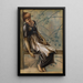 La Série de la Rose Épineuse, étude pour La Cour du Jardin III - Sir Edward Coley Burne-Jones — quadro incorniciato alla parete
