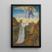 L'Ange Gardien - Sir Edward Coley Burne-Jones — quadro incorniciato alla parete