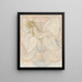 Il Cuore di Loto - Sir Edward Coley Burne-Jones — quadro incorniciato alla parete