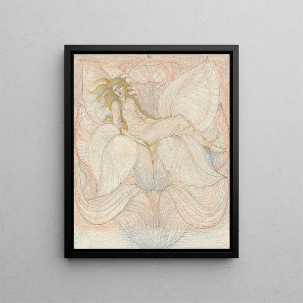 Sir Edward Coley BurneJones - The Heart of the Lotus.webp