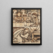 La Madeleine oignant les pieds du Christ - Sir Edward Coley Burne-Jones — quadro incorniciato alla parete