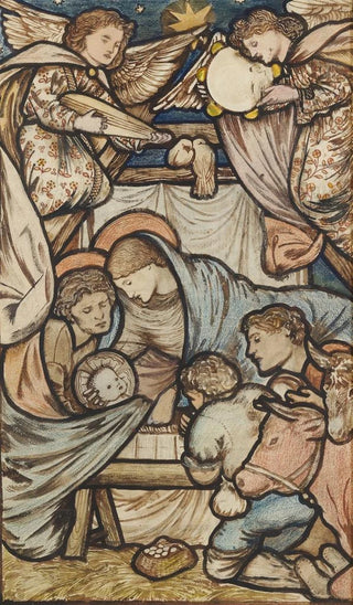 Sir Edward Coley BurneJones - The Nativity.webp