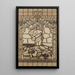 La Resurrezione - Sir Edward Coley Burne-Jones — quadro incorniciato alla parete