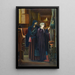 Il Mago - Sir Edward Coley Burne-Jones — quadro incorniciato alla parete