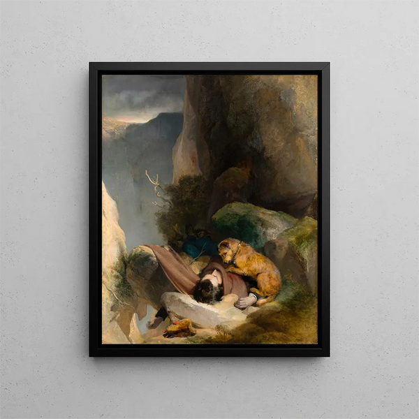 Pièce jointe - Sir Edwin Henry Landseer — quadro incorniciato alla parete
