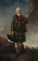 Sir Alexander Macdonald Sir Alasdair MacDhmhnaill Shlite 1744-1795 9e Baronet de Sleat et 1er Baron Macdonald de Slate - Sir George Chalmers — vista dell’opera