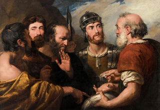 Sir George Hayter - Saint Peter Paying The Tribute With A Piece Of Silver Found In A Fish.webp