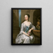 Lady Henrietta Crofts, duchessa di Bolton - Sir Godfrey Kneller — quadro incorniciato alla parete