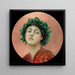 Una Baccante - Sir Hubert von Herkomer — quadro incorniciato alla parete